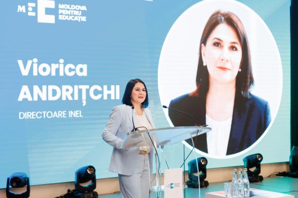 Viorica Andrițchi, directoarea Institutului Național pentru Educație și Leadership